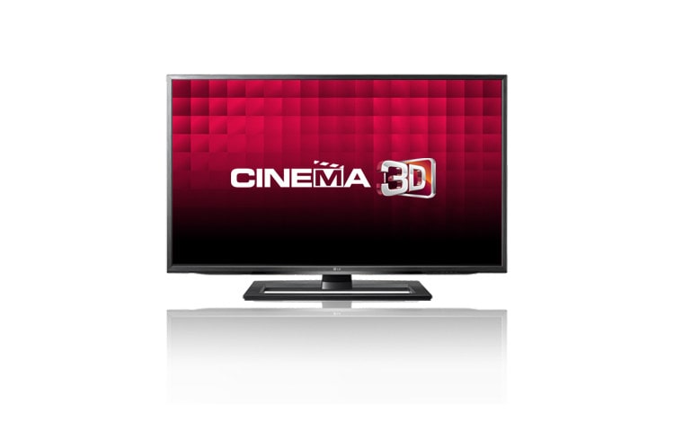 Vue avant de TV 3D, LCD LED CINEMA 3D, 106 cm (42 pouces) LG 42LW5400