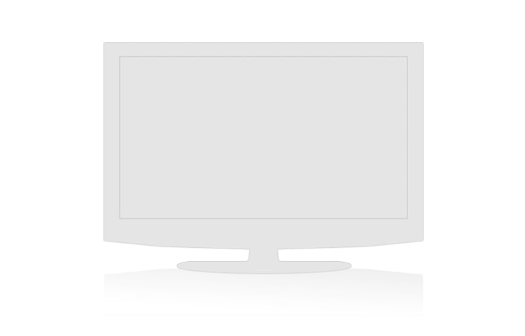 Vue avant de Téléviseur Plasma 107 cm 16/9ème - HD Ready - Tuner TNT - Double HDMI LG 42PC55