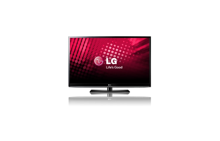 Vue avant de Téléviseur Plasma 107 cm (42 pouces) HD TV avec port USB 2.0 LG 42PJ350