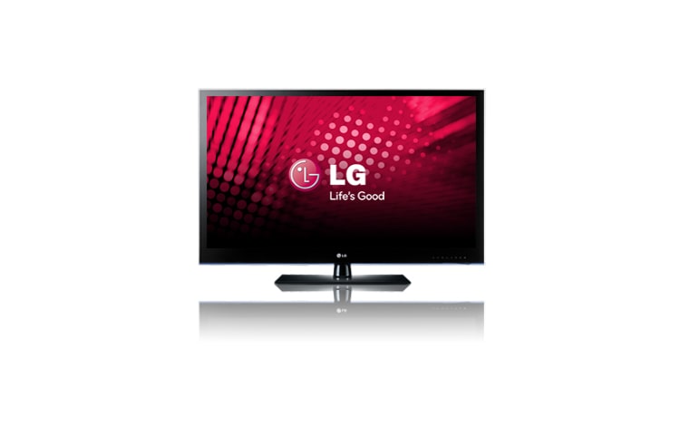 Vue avant de Téléviseur Plasma 107 cm (42 pouces) HD TV avec port USB 2.0 LG 42PJ650