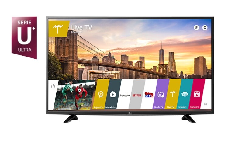 LG Téléviseur UHD 4K WebOS 2.0 LG 43UF640V