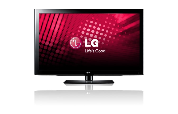 Vue avant de Téléviseur LCD 107 cm (42 pouces) 1080p avec port USB 2.0 et option Wireless LG 46LD550