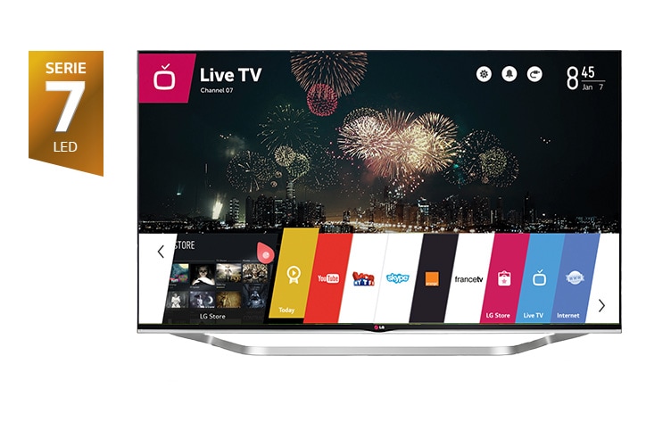 LG 47LB730V, 47 pouces (119cm) | TV LED | FULL HD 1080P | MCI 800