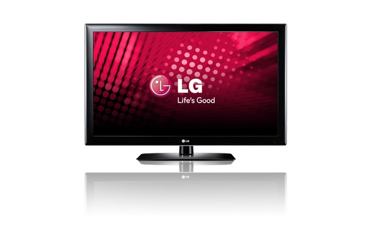 Vue avant de Téléviseur LCD 119 cm (47 pouces) connecte et DLNA LG 47LD650