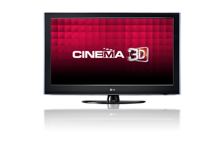 Vue avant de Téléviseur LCD 119 cm (47 pouces) 3D passif LG 47LD920