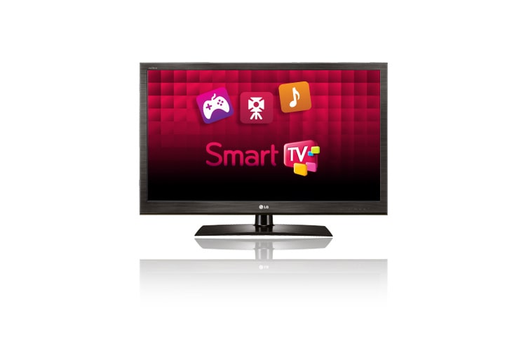 Vue avant de Téléviseur LCD LED HDTV 1080p 119cm (47 pouces) avec Smart TV LG 47LV375S