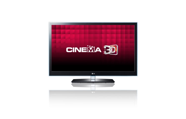 Vue avant de TV 3D, Téléviseur LCD, LED Cinéma 3D, 119cm (47 pouces) SmartTV LG 47LW650S