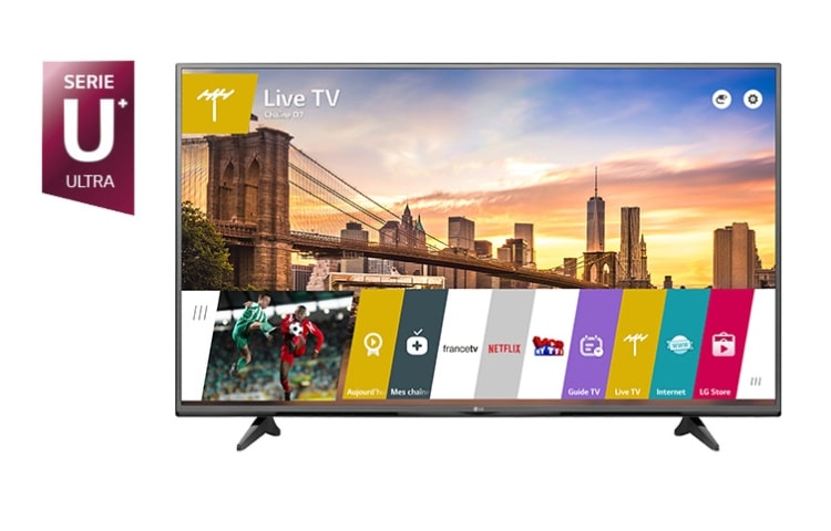 Téléviseur UHD 4K WebOS 2.0 LG 49UF680V