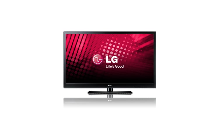 Vue avant de Téléviseur Plasma 127 cm (50 pouces) HD TV 1080p avec port USB 2.0 LG 50PK250
