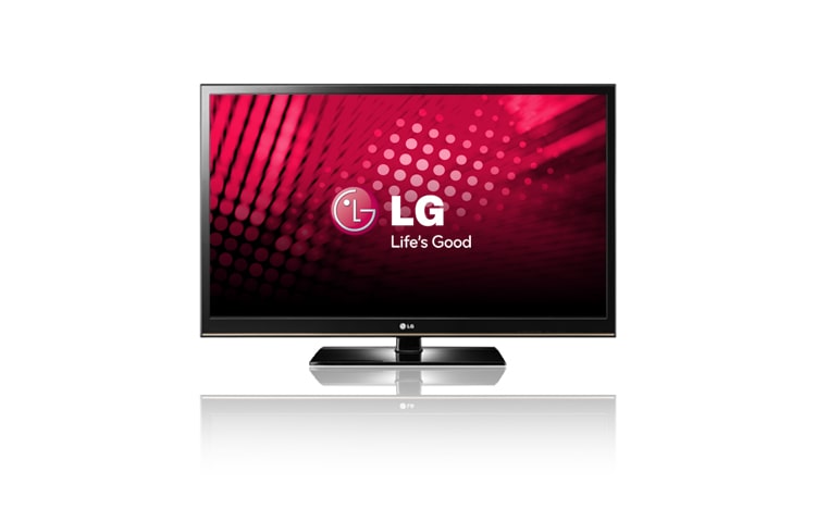 Vue avant de Téléviseur Plasma 127cm (50 pouces), HDTV 1080p, 600Hz LG 50PV350