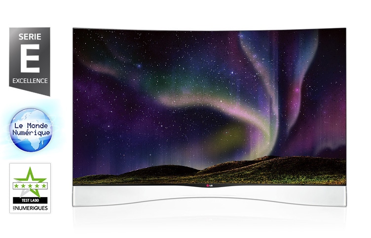 LG 55EA970V, OLED, Full HD, incurvée, 55 pouces