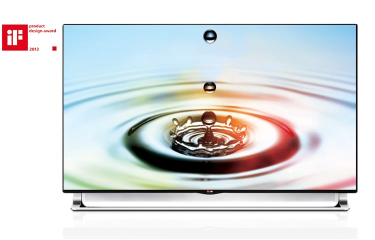 Vue avant de 55&#34; (138cm) | TV Ultra HD 4K | Nano Full LED | 3D | Smart TV | MCI 1000 | Magic Remote Voice LG 55LA970V