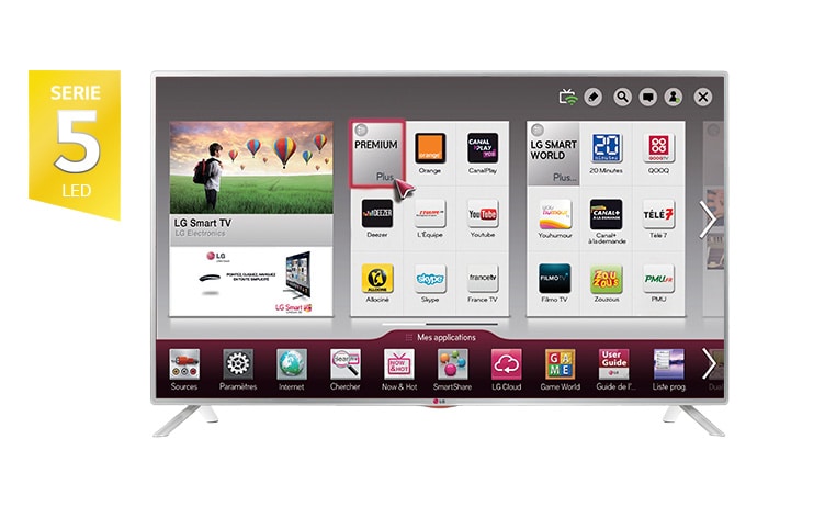 LG 55LB5820 55'' (138cm) | TV LCD LED | MCI 100 | SMART TV NETCAST