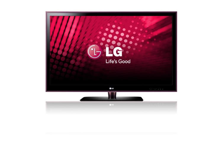 Vue avant de Téléviseur LED 140 cm (55 pouces) 1080p avec Tuner TNT et port USB 2.0 LG 55LE5300