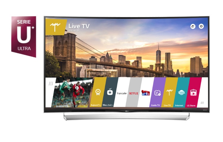 LG TV LED Super UHD 4K 55UG870V