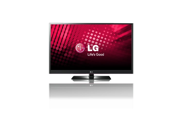 Vue avant de Téléviseur Plasma 152cm (60 pouces), HDTV 1080p, 600Hz LG 60PV250