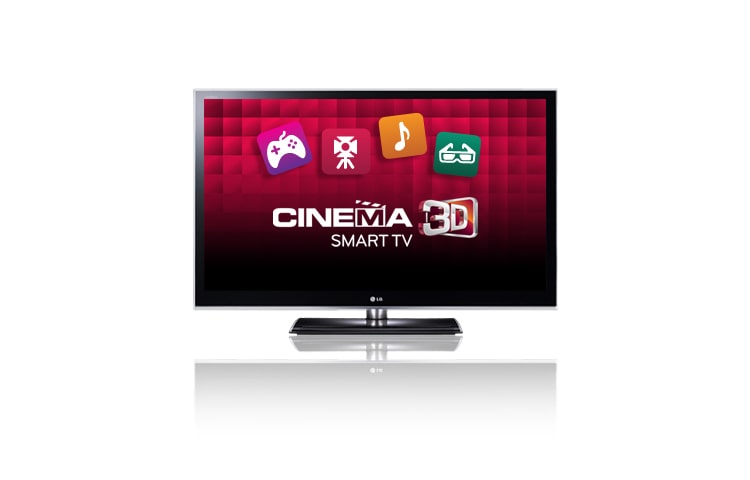 Vue avant de Téléviseur Plasma 152cm (60 pouces), 3D, Smart TV LG 60PZ950S