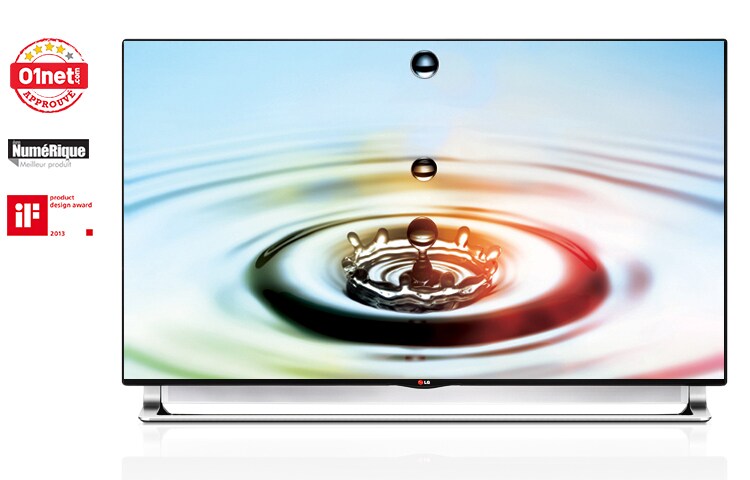 Vue avant de 65&#34; (164cm) | TV Ultra HD 4K | Nano Full LED | 3D | Smart TV | MCI 1000 | Magic Remote Voice LG 65LA970V