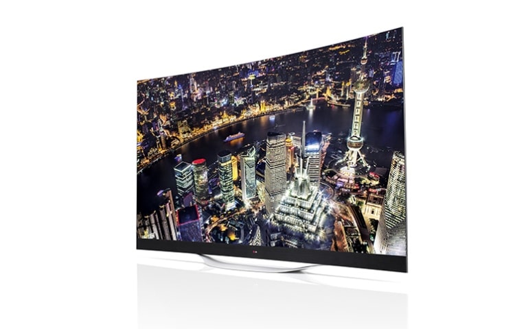 LG 77" (195 cm) | TV OLED Ultra HD 4K | Design incurvé | 3D+ | Smart TV+ WebOS | WIFI intégré | Magic remote | HDMI 4K/60p | HEVC | Son 70W 4.0CH harman/kardon, LG 77EC980V