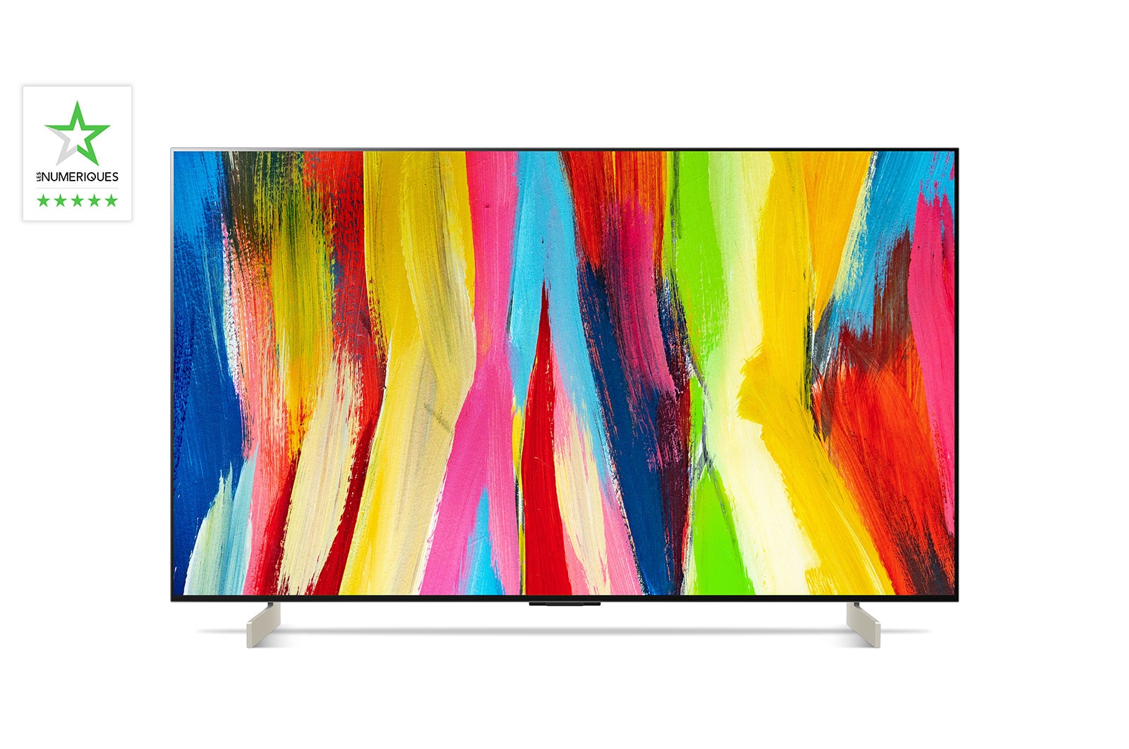 LG TV LG OLED evo C2 | 2022 | 42'' (107 cm) | UHD | Processeur α9 Gen5 AI, LG OLED42C26LB