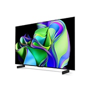 LG TV LG OLED evo C3 | 4K UHD | 2023 | 42" (106cm) | Processeur α9 AI Gen6, LG OLED42C35LA