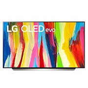 LG TV LG OLED evo C2 | 2022 | 48'' (121 cm) | UHD | Processeur α9 Gen5 AI, LG OLED48C25LB