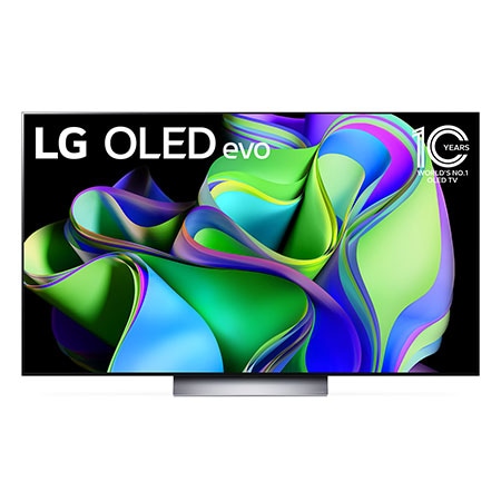 TV LG OLED evo C3, 4K UHD, 2023, 55 (139cm), Processeur α9 AI Gen6 - LG  OLED55C35LA