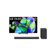 LG Pack TV | TV OLED55C35LA + Barre de son SC9S, LG OLED55C35LA.SC9S