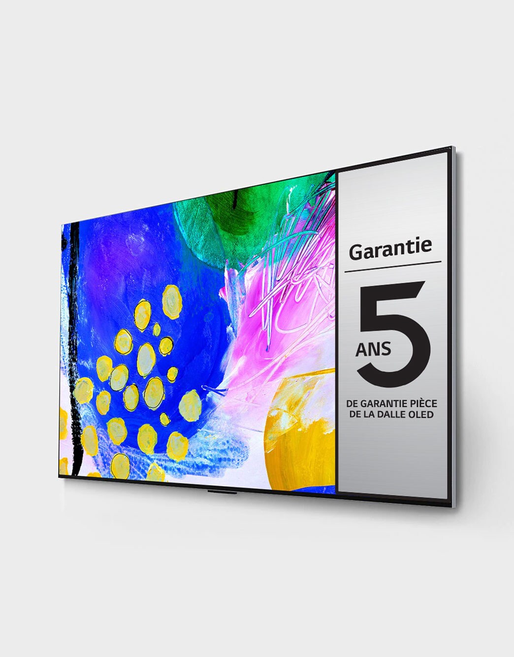 TV LG OLED evo G2 Gallery Edition 2022 55'' (139 cm) UHD Processeur α9 Gen5 AI LG