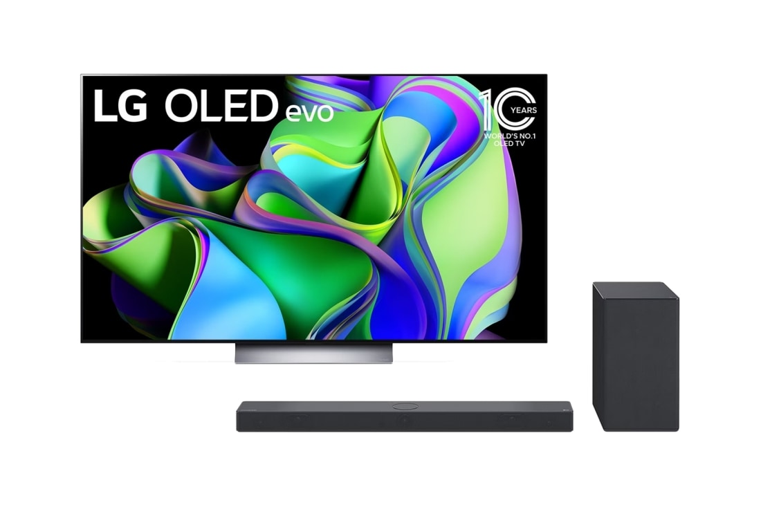 LG Pack TV | TV OLED65C35LA + Barre de son SC9S, LG OLED65C35LA.SC9S