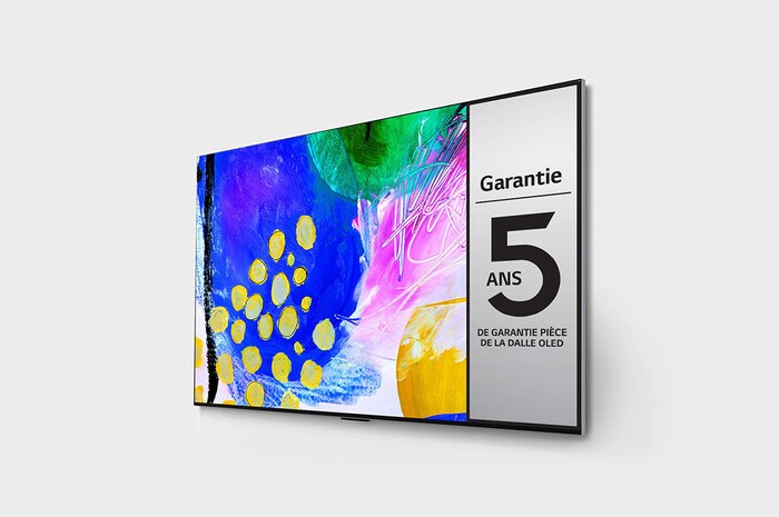 LG TV LG OLED evo G2 | Gallery Edition | 2022 | 65'' (164 cm) | UHD | Processeur α9 Gen5 AI, LG OLED65G26LA