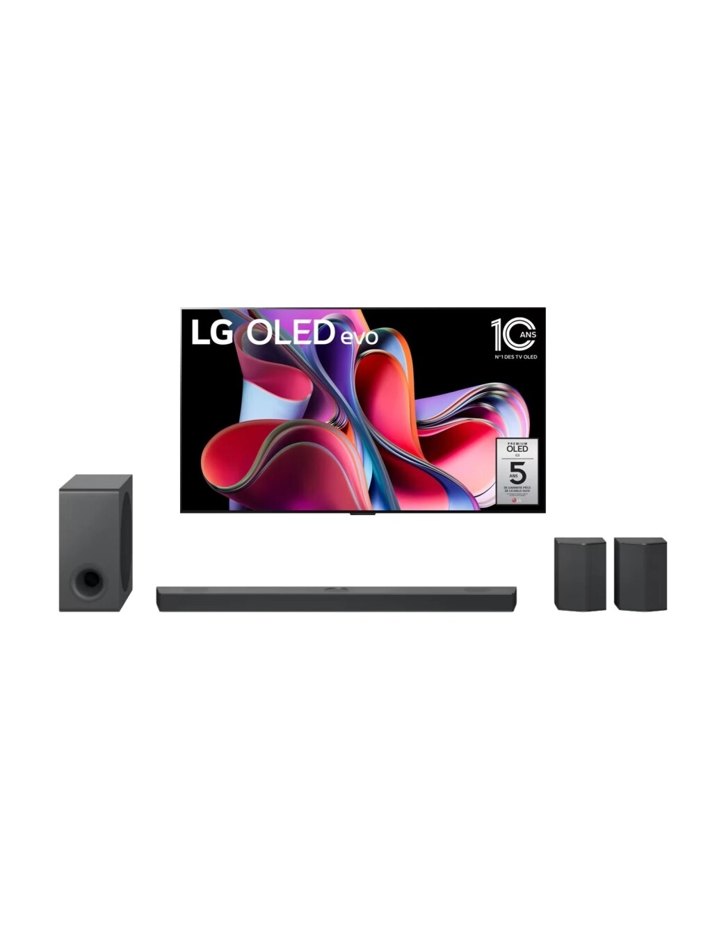 Pack | TV OLED65G36LA + Barre de son S95QR - LG OLED65G36LA.S95Q | LG ...