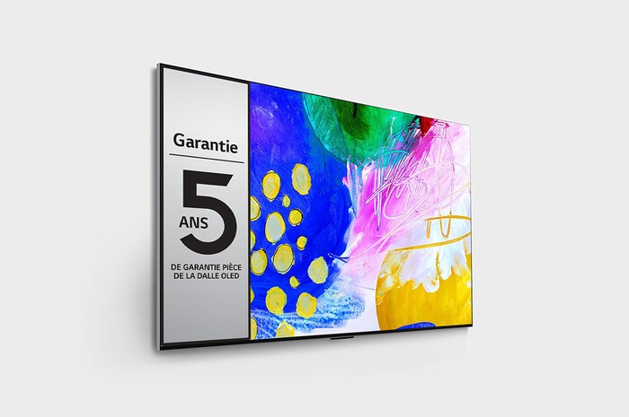 LG TV LG OLED evo G2 | Gallery Edition | 2022 | 77'' (195 cm) | UHD | Processeur α9 Gen5 AI, LG OLED77G26LA