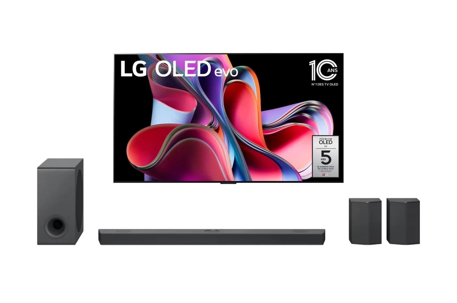 LG Pack TV | TV OLED77G36LA + Barre de son S95QR, LG OLED77G36LA.S95Q