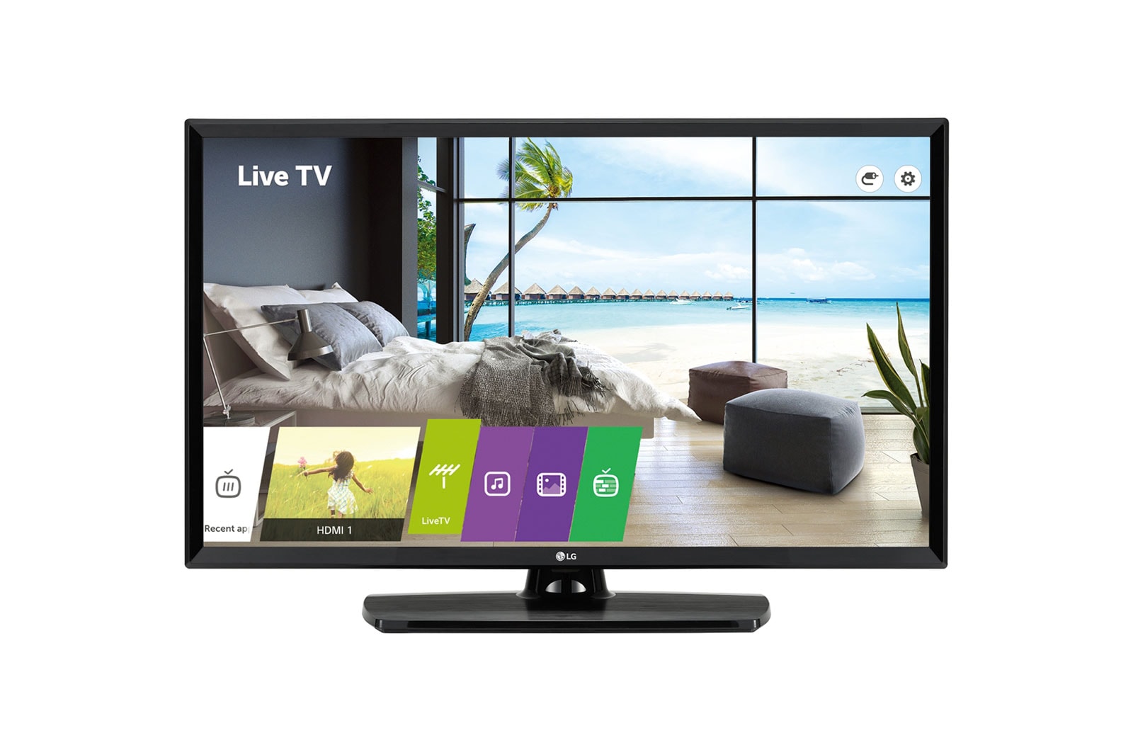 Vue avant de UU661H Series LG 32LU661H