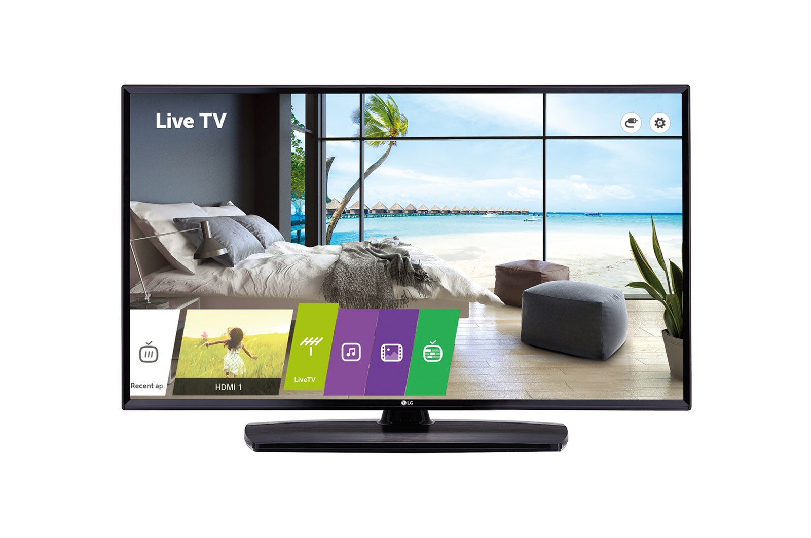 Vue avant de UU661H Series LG 43LU661H