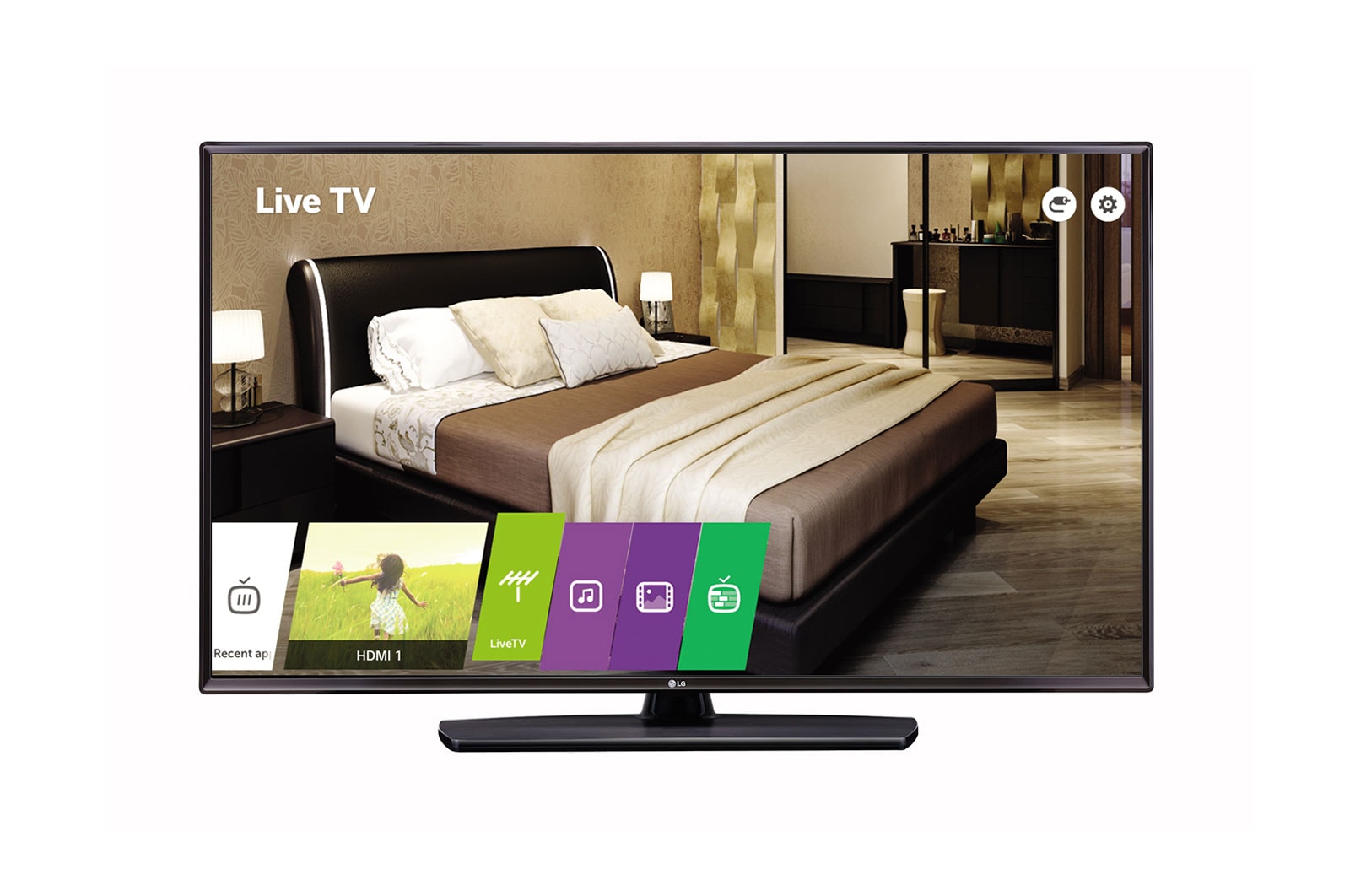 Vue avant de Série LV761H LG 43LV761H