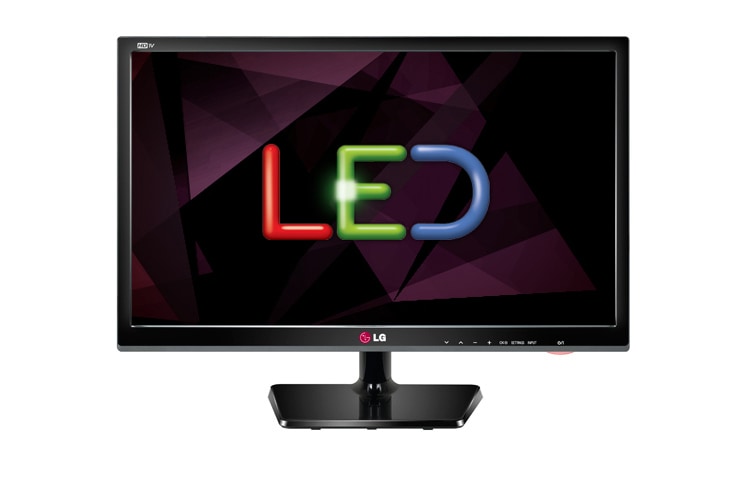Vue avant de TV LED HDTV 24 pouces LG 24MN33D
