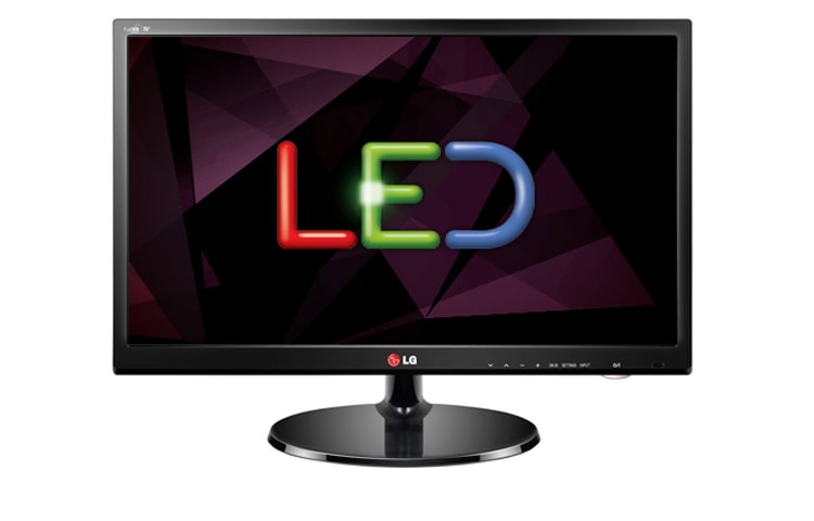 Vue avant de TV LED HDTV 1080p 24 pouces LG 24MN43D