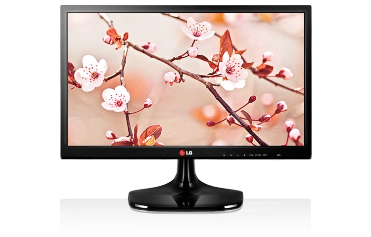 Vue avant de TV LED HDTV 1080p 24 pouces LG 24MT46D