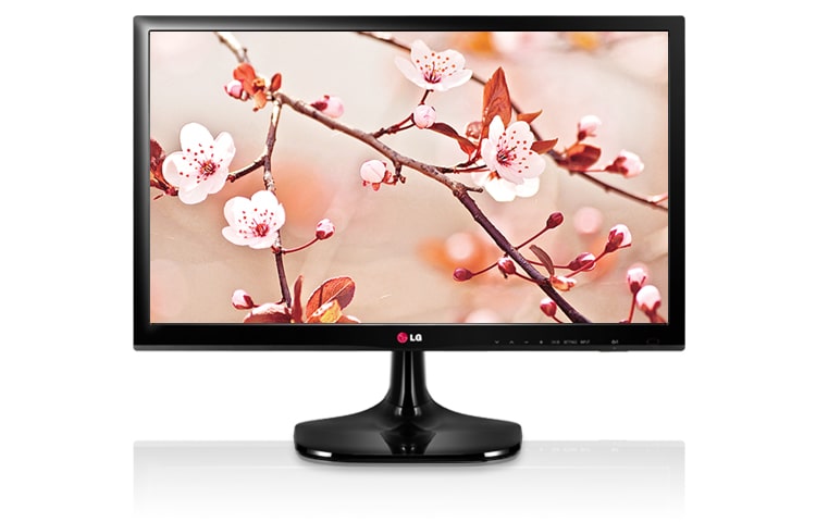 Vue avant de TV LED HDTV 1080p 24 pouces LG 24MT55D