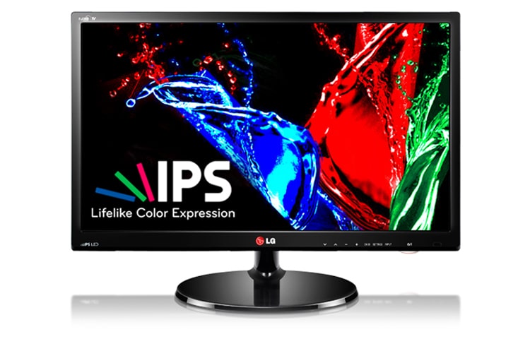 Vue avant de TV LED HDTV 1080p 27 pouces LG 27MA43D