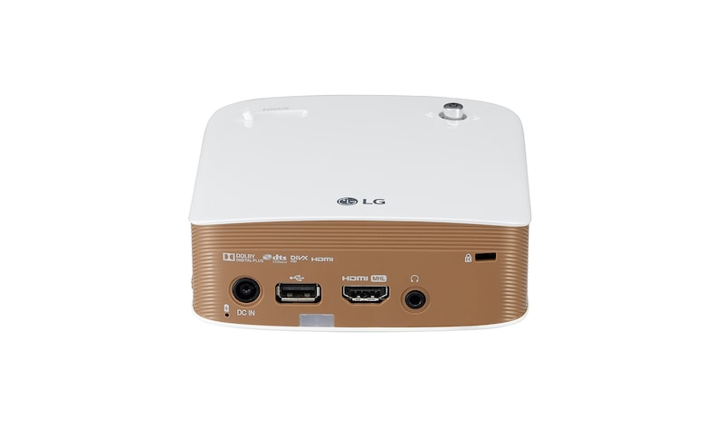 LG Vidéoprojecteur LED DLP | 130 Lumen | Bluetooth Audio | Miracast | Screen Share | HDMI, USB, LG PH150G