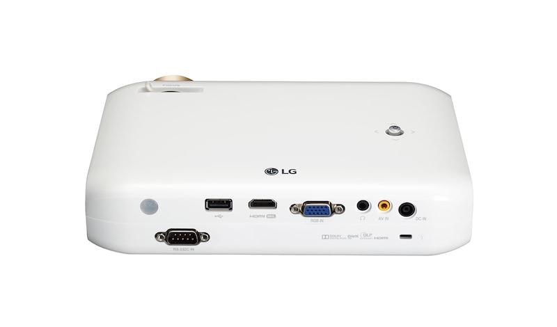 LG Vidéoprojecteur LED DLP | 1500 Lumen | Résolution WXGA (1280x800) | HDMI | USB Multimédia | Bluetooth audio | Screen Share compatibilité 3D, LG PW1500G