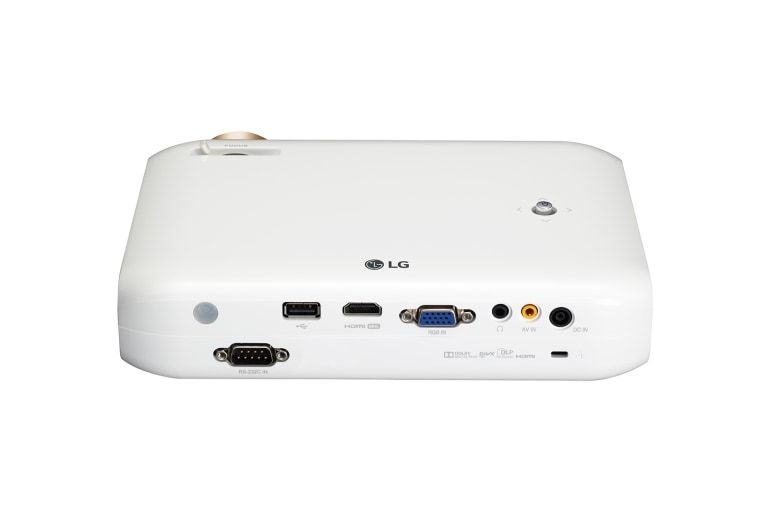 LG Vidéoprojecteur LED DLP | 1500 Lumen | Résolution WXGA (1280x800) | HDMI | USB Multimédia | Bluetooth audio | Screen Share compatibilité 3D, LG PW1500G