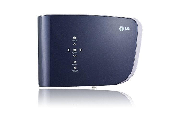 LG Vidéoprojecteur LED, 200 ANSI lumens, connectique HDMI, lecture directe des fichiers Divx port USB, LG HS200G
