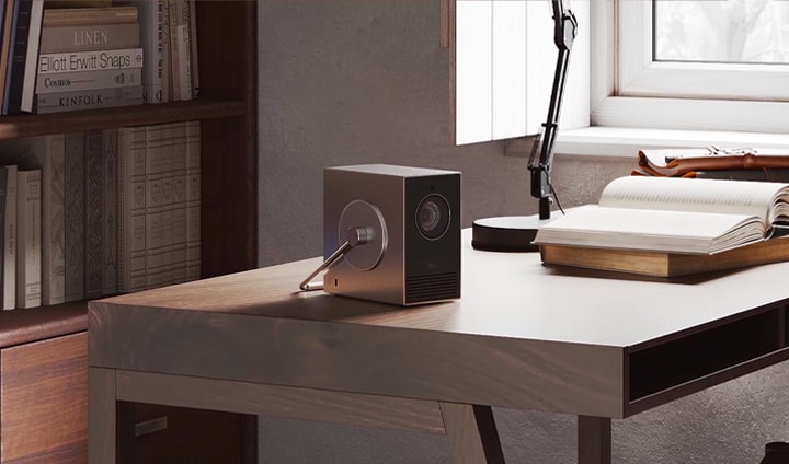 Vidéo du projecteur LG CineBeam Q.