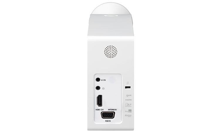 LG Vidéoprojecteur LED Ultra portable 500 ANSI Lumens WXGA, Mini Projecteur LED LG PG60G