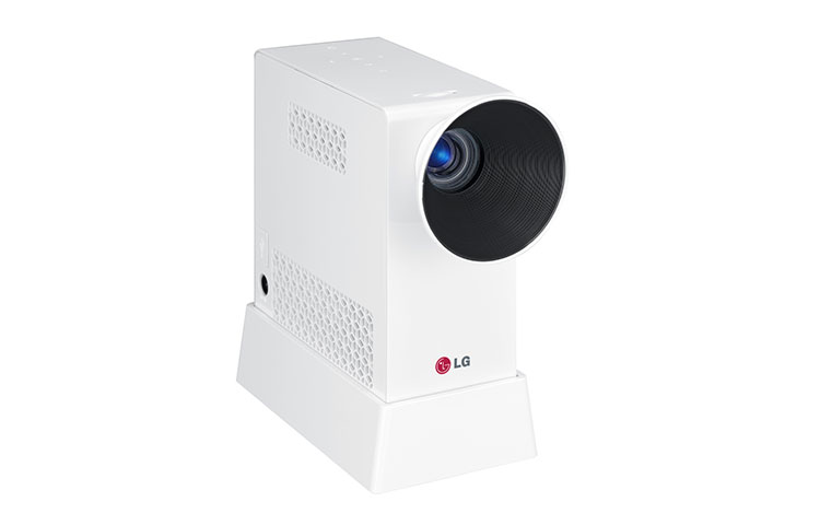 LG Vidéoprojecteur LED Ultra portable 500 ANSI Lumens WXGA, Mini Projecteur LED LG PG60G