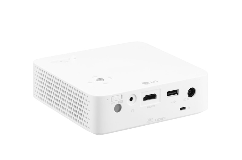 LG Vidéoprojecteur LED DLP | 250 Lumen | Résolution HD : 1280 x 720 | 100,000: 1, LG PH30N